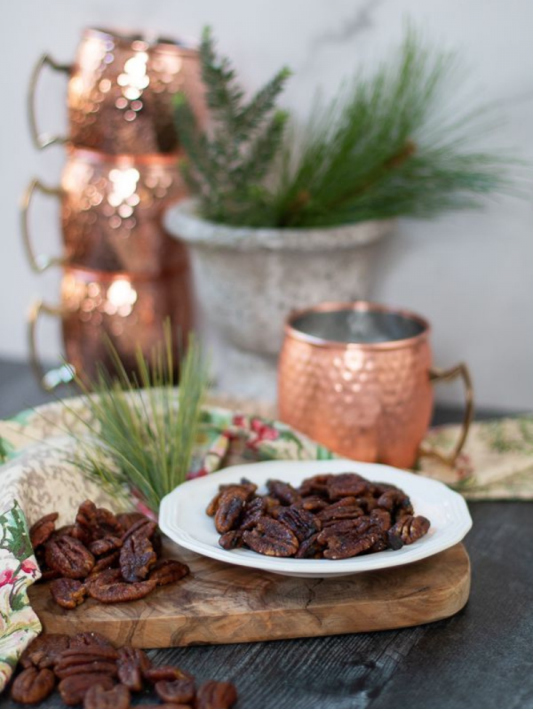 Noix de pécan olive origan - بكان بالزيتون و الزعتر